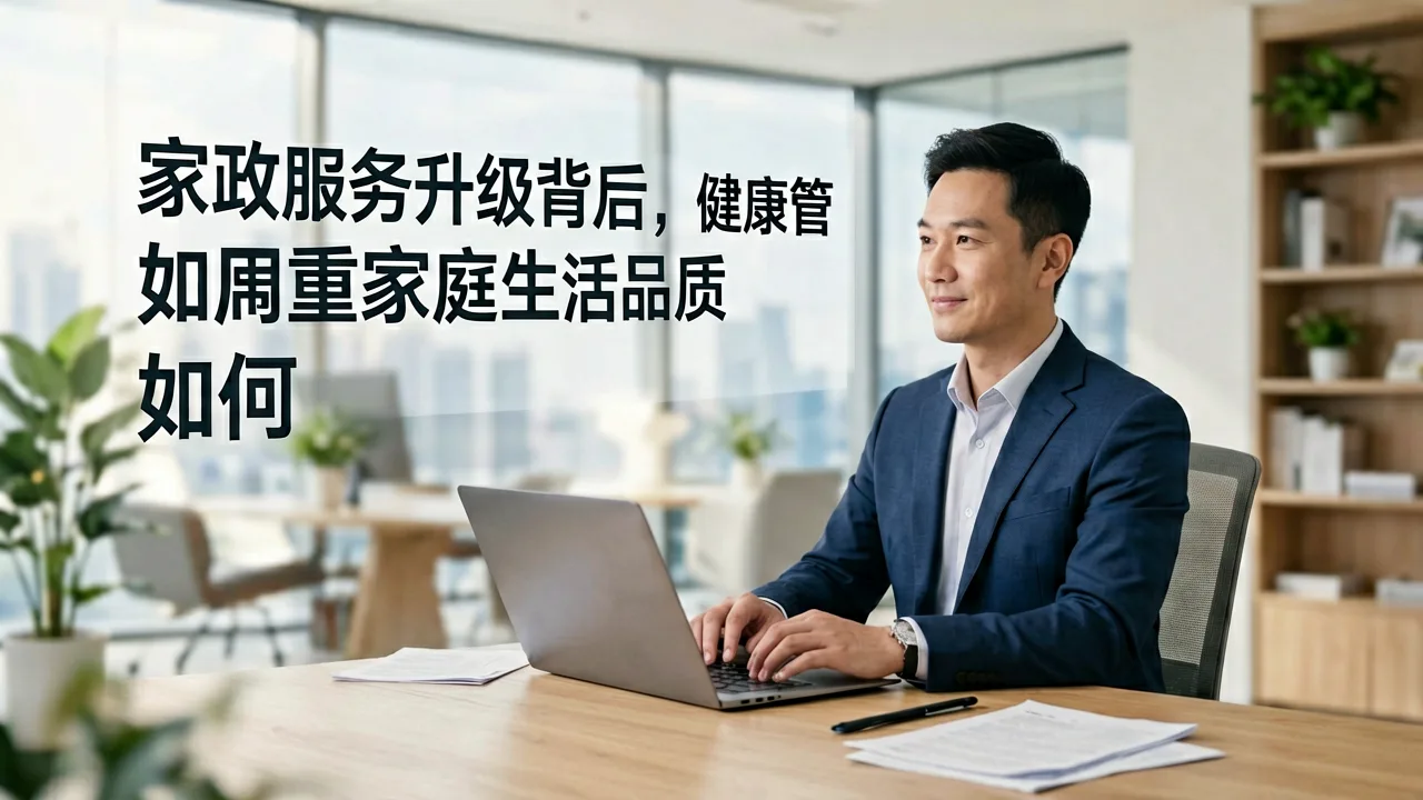 家政服务升级背后，健康管理如何重塑家庭生活品质